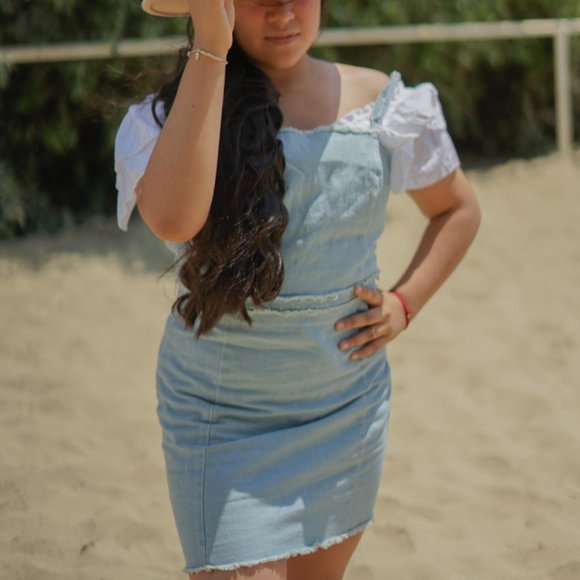 Belen Denim Skirt - Picture 1 of 2